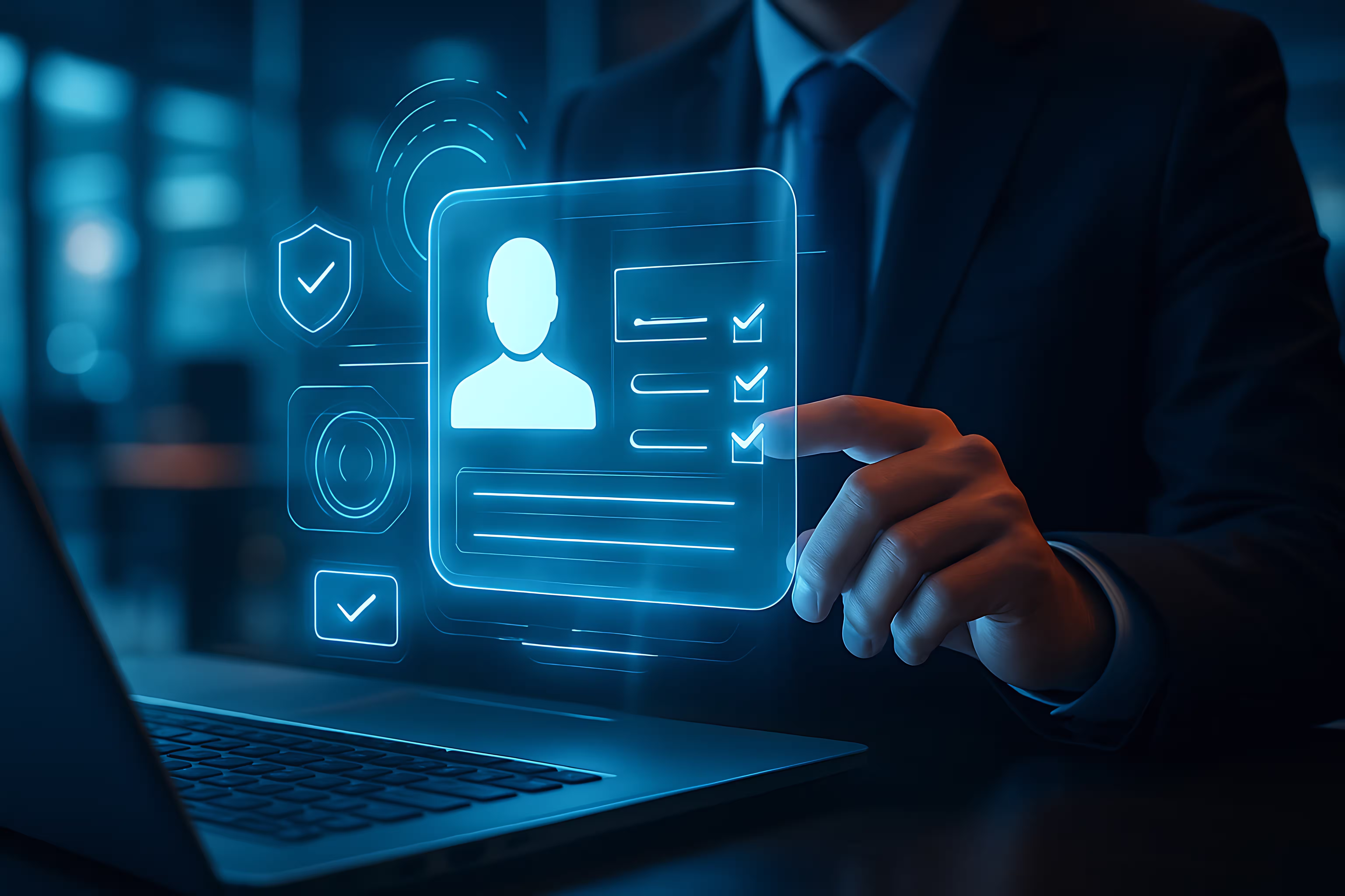 Identity validation without passwords.