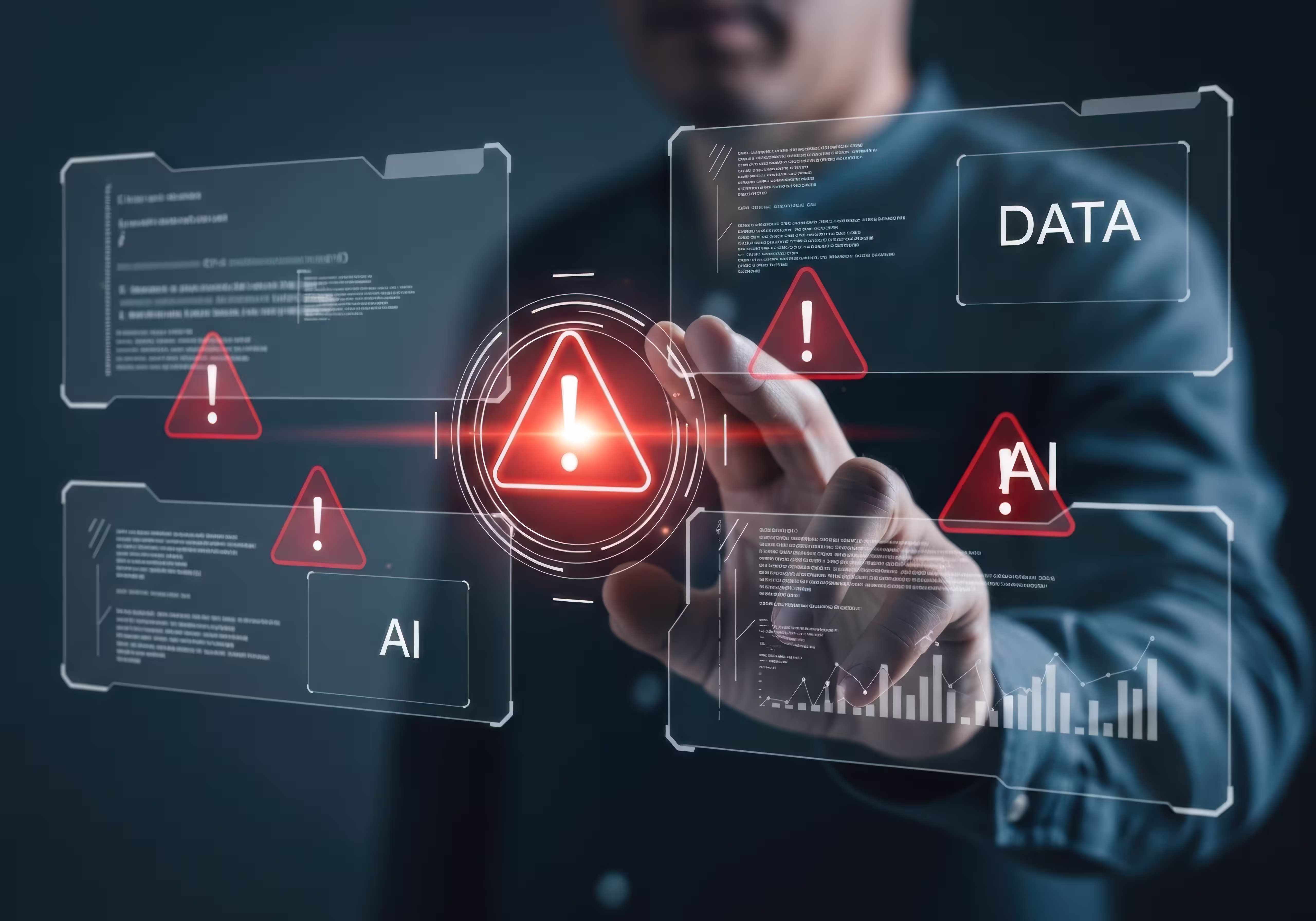 AI security threat detection dashboard